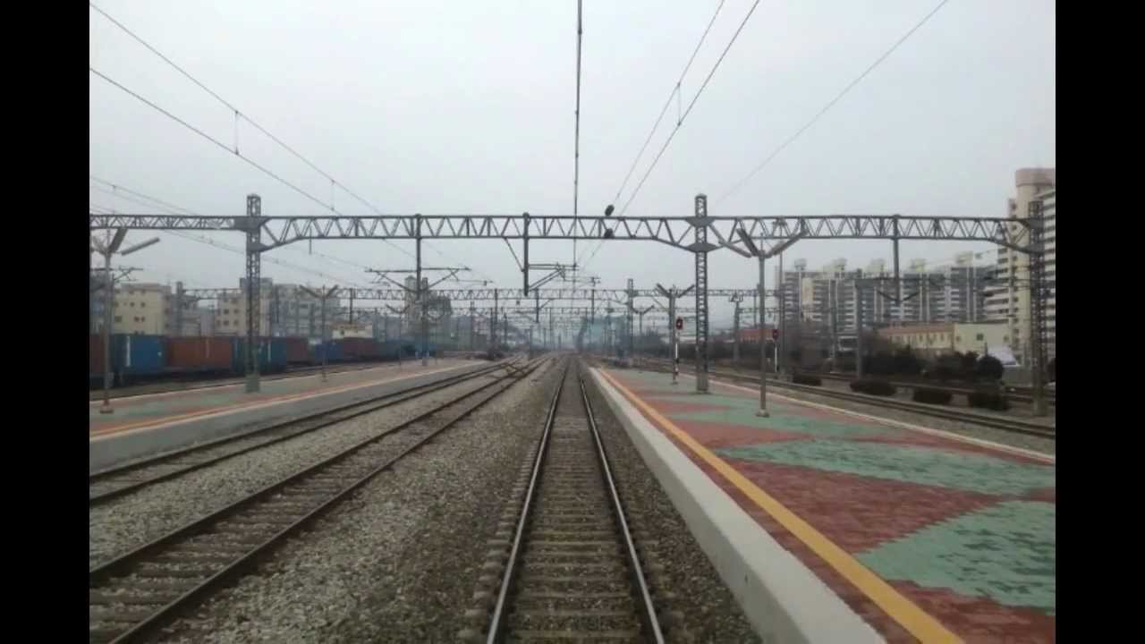 경부선 / 조치원 - 대전 5배속 Jochiwon - Daejeon 5X