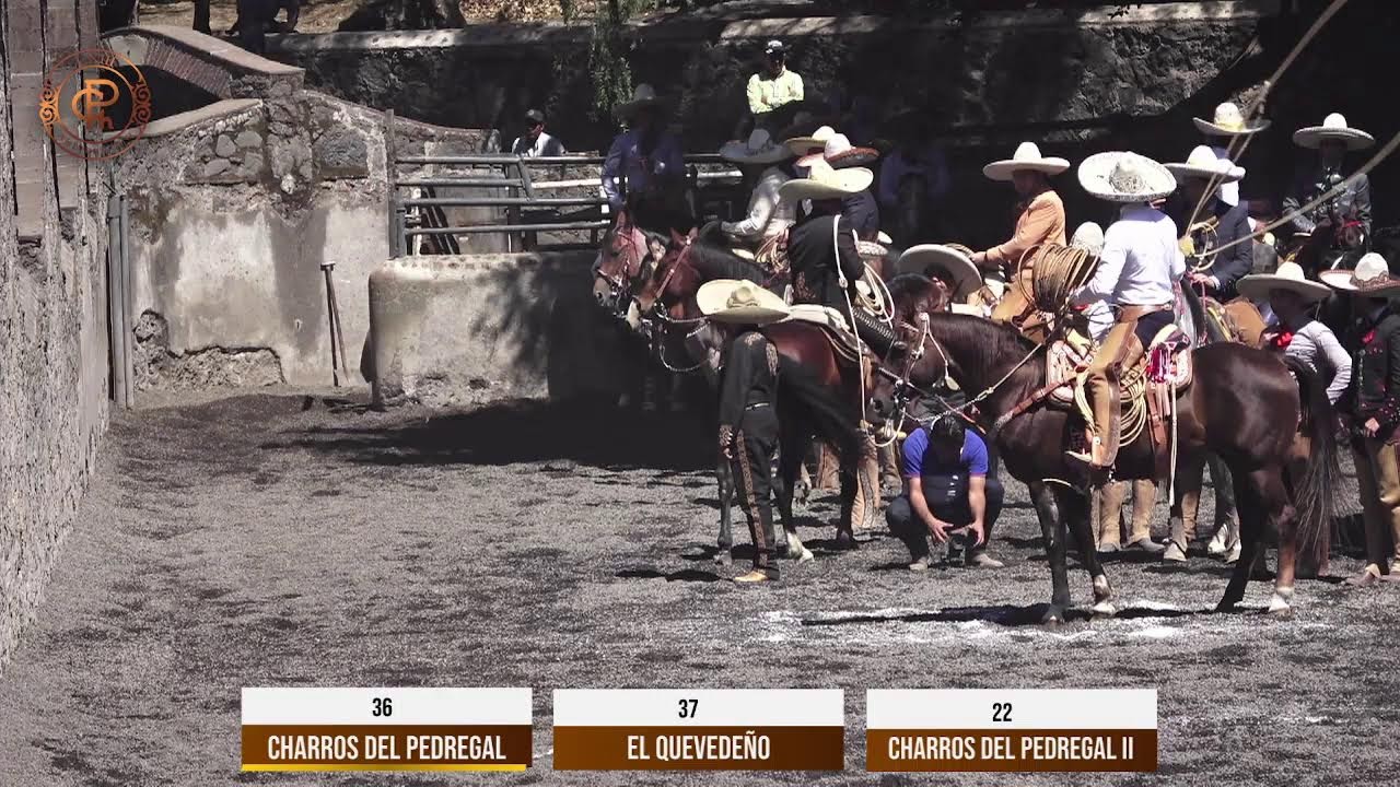 LXII ANIVERSARIO DE CHARROS DEL PEDREGAL PRIMER CHARREADA