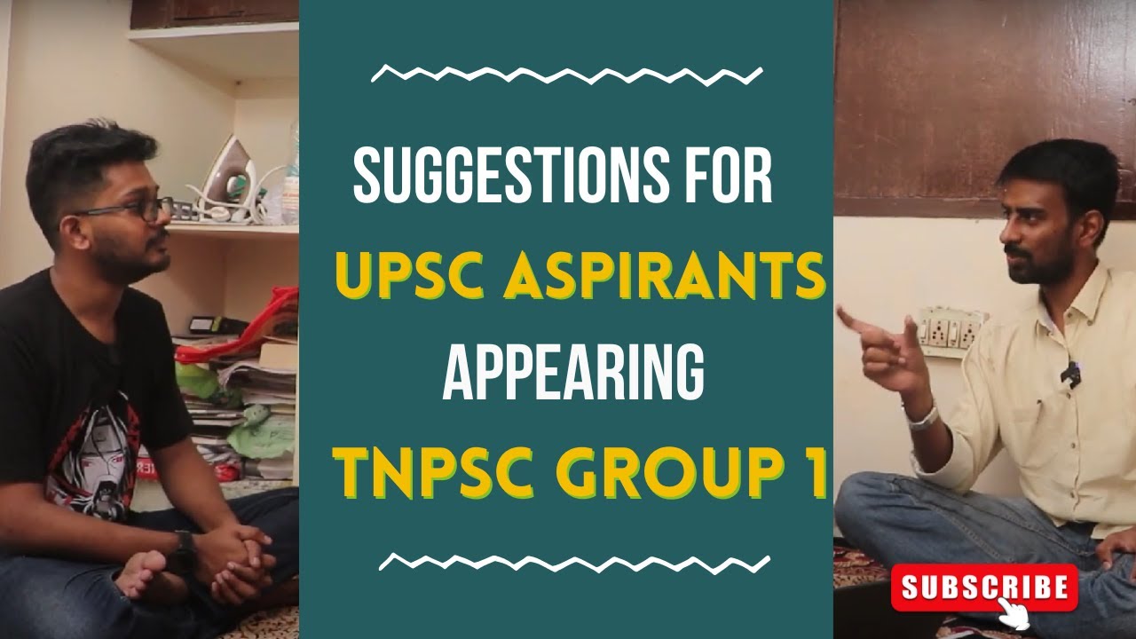 TNPSC Group 1 - Preparation strategy for UPSC aspirants | ft. Adil Baig #tnpsc #tnpscgroup1
