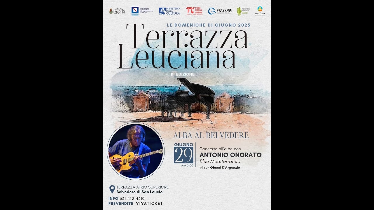 2025-06-29 Antonio Onorato e Gianni D'Argenzio Concerto all'alba 2025 @ Terrazza Leuciana