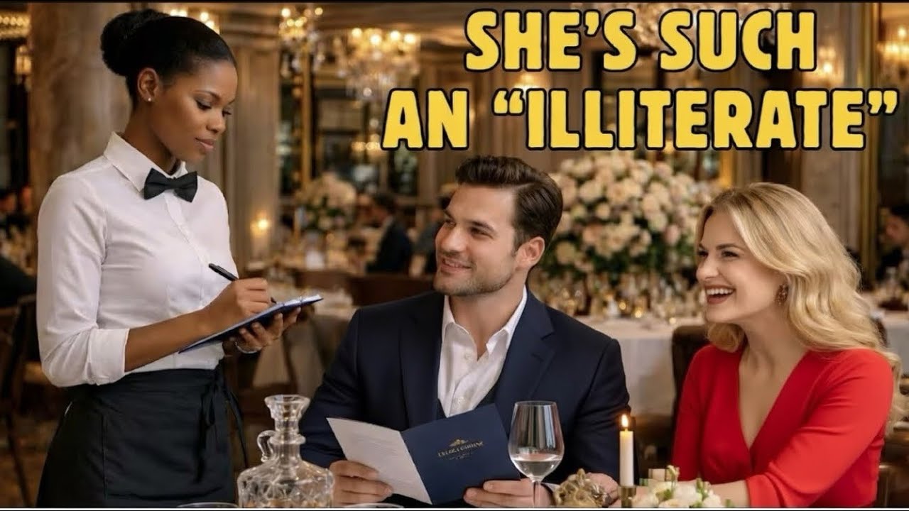 BILLIONAIRE ORDERS IN FOREIGN LANGUAGE TO HUMILIATE THE BLACK WAITRESS–HE NEVER EXPECTED THIS REPLY