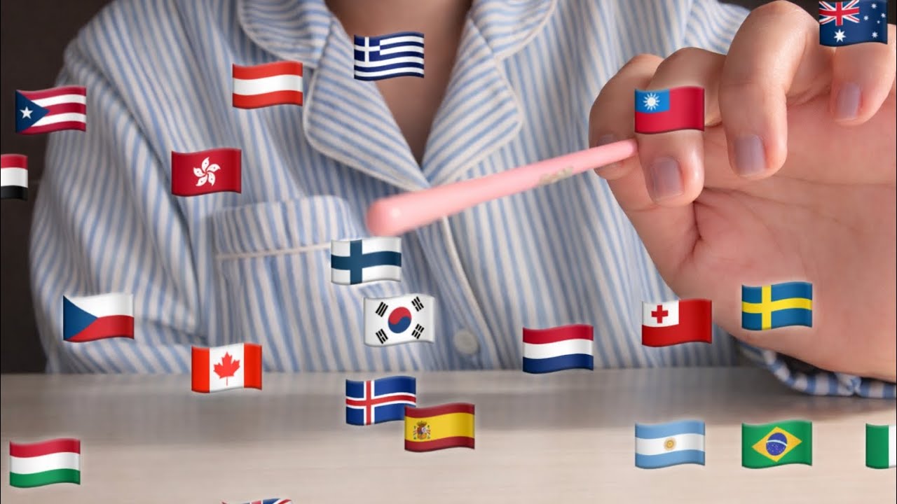 ASMR 다양한 ￼이모지로 주는 시각적 팅글 Visual Popups