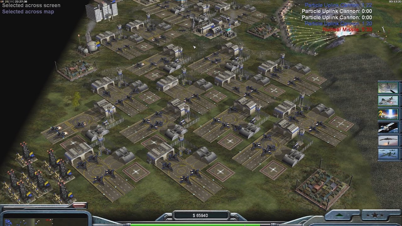 Спам бомбардировщика Aurora - Супероружие США Генерал - Command & Conquer Generals Zero Hour