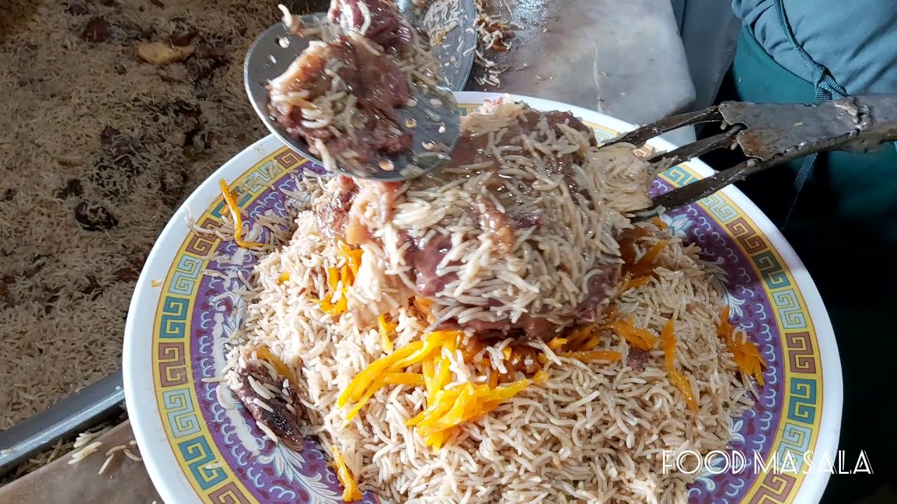 Kabuli Pulao, Asli Baba Wali | Karkhano Market Khalid Plaza Peshawar | Afghani Pulao| Peshawari Food