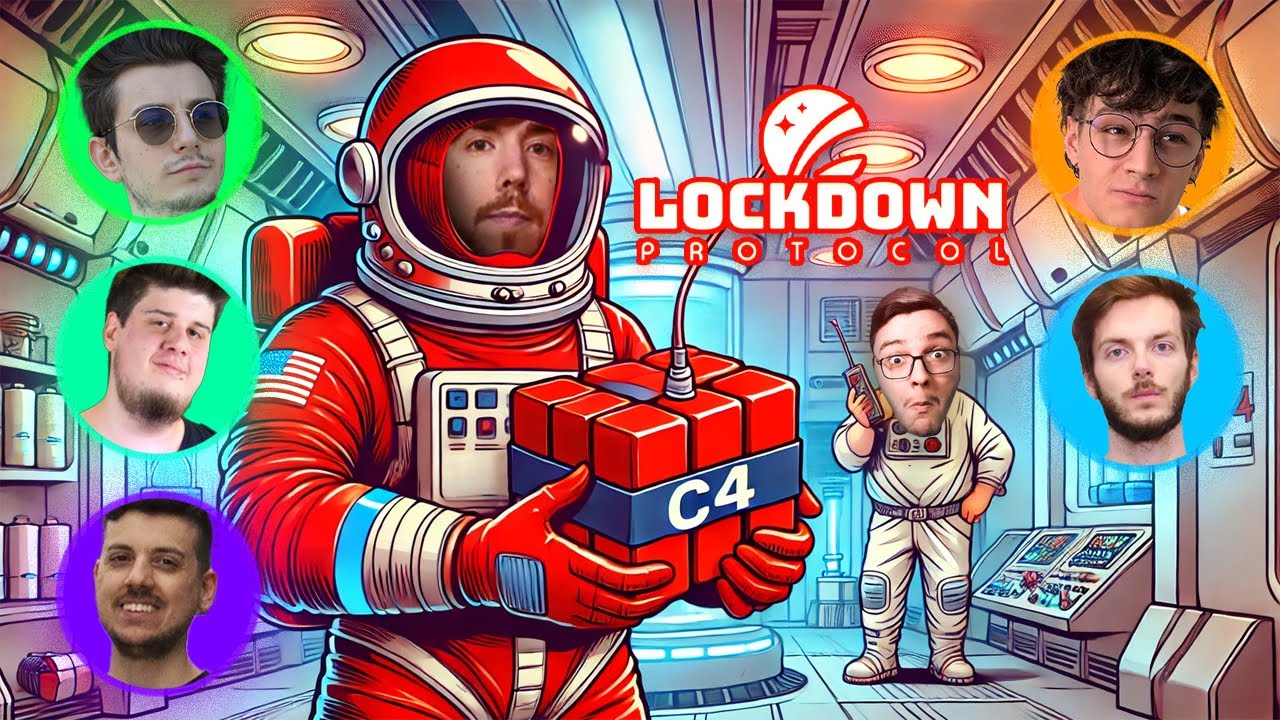 IO E CAMPER ABBIAMO CONSEGNATO UN PACCO SPECIALE | LOCKDOWN PROTOCOL w/INOOB,DLARZZ,HEMERALD