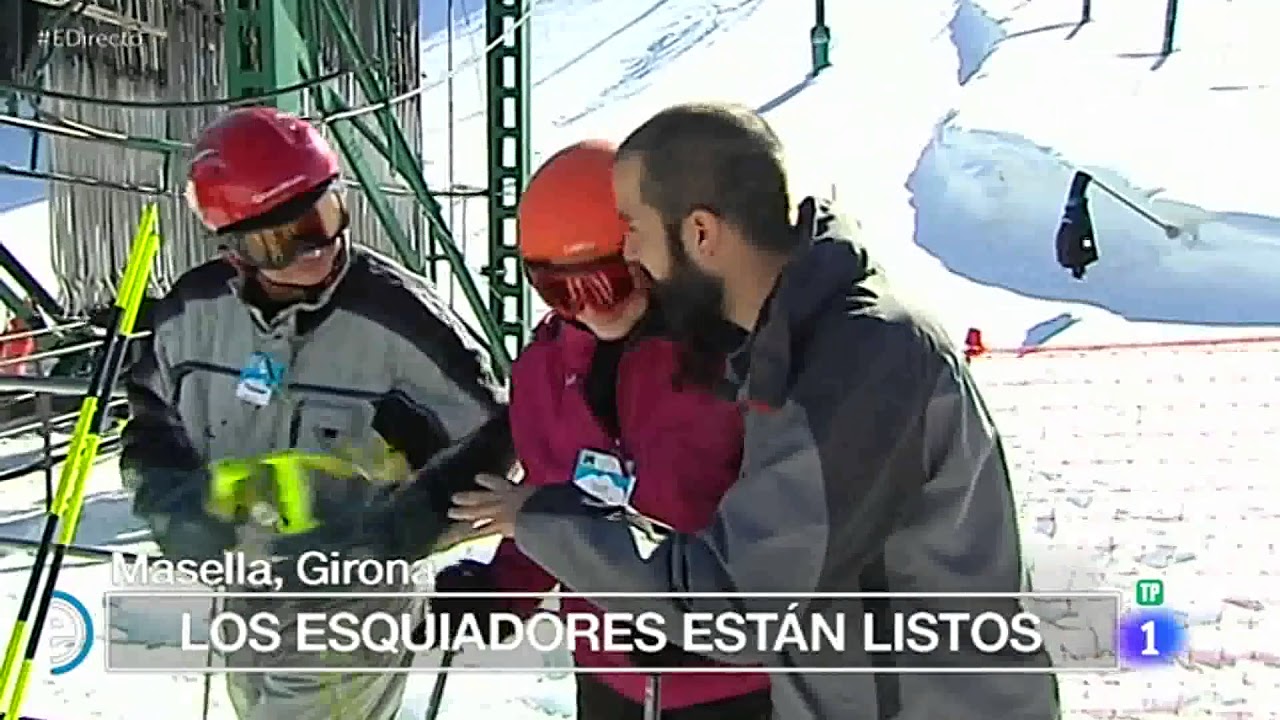 España Directo - Un día en la estación de esquí de Masella - Masella, Girona - 04/01/18