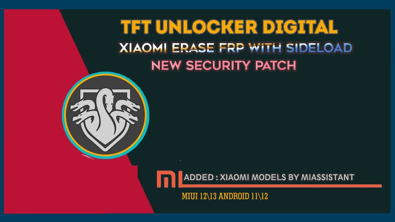 XIAOMI Erase FRP Sideload Mode with MI Assistant