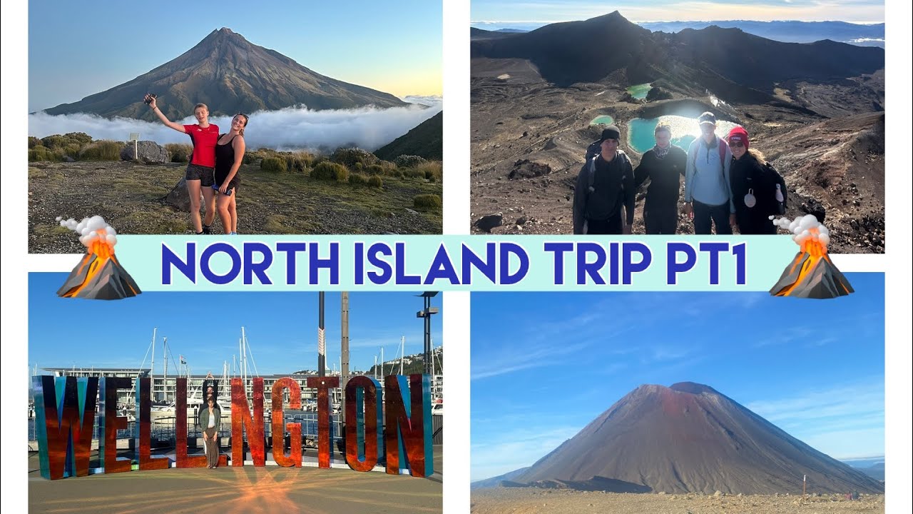 North Island Trip Part 1: Mt Taranaki, Lake Taupo, Tongariro, Wellington | New Zealand Diaries