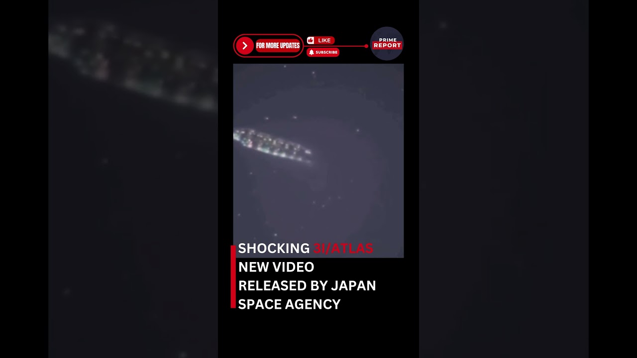 3I/Atlas Video from Japan&rsquo;s Space Agency