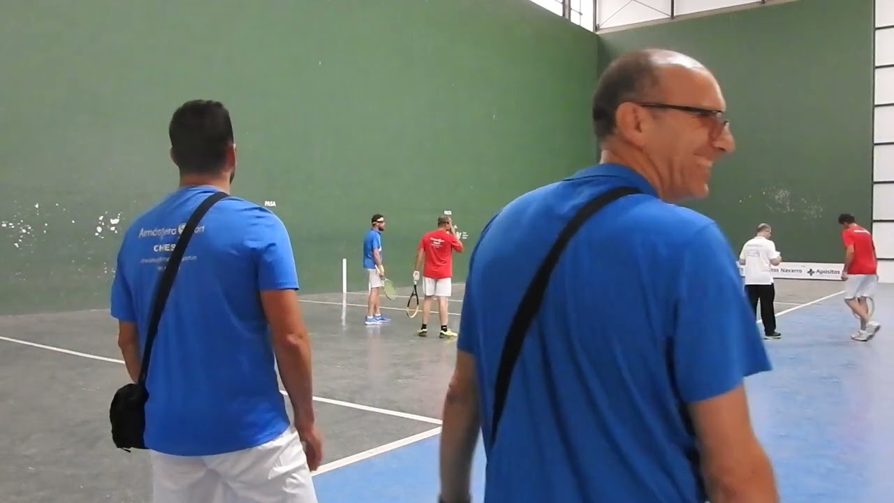 Frontenis  Valencia  (Final copa DH) Canals A- Cheste B (8-6-24) Sergio-Herni  3er set