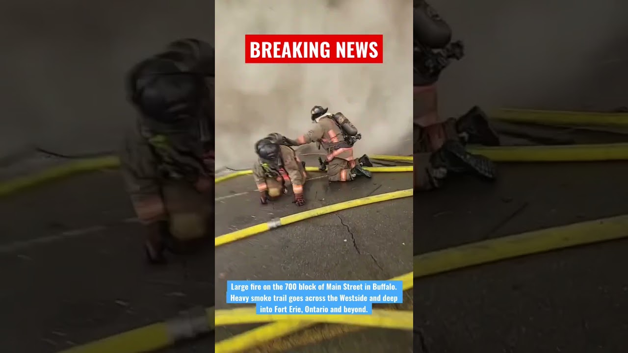 BREAKING NEWS from #BuffaloNY.🚨 #Buffalo #WNY #WBFO #WBFONews #NPR #NPRNews #BuffaloFire