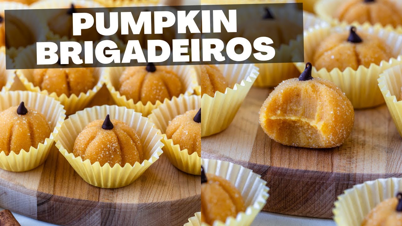 Pumpkin Brigadeiros