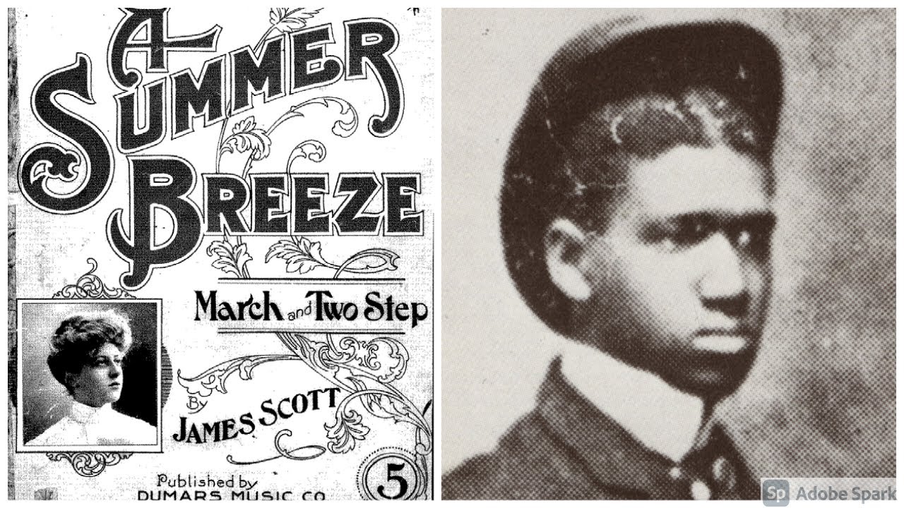 A Summer Breeze by James Scott (1903, Ragtime Piano)