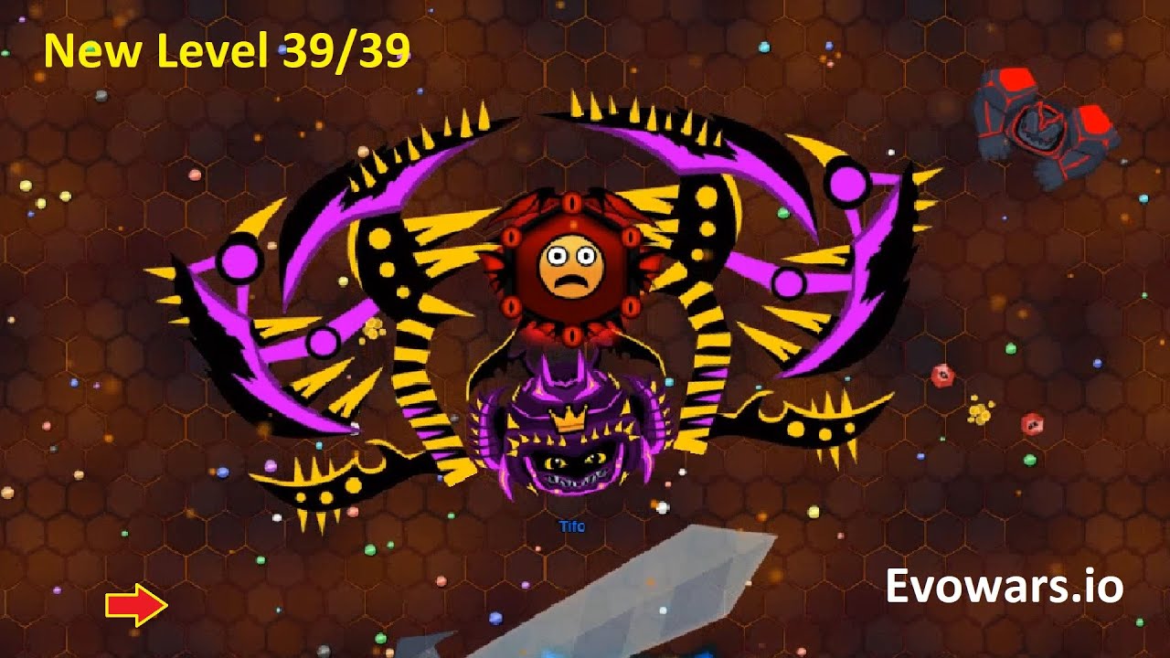 Evowars.io - New Level 39/39 Max Evolution Unlocked [MEGAVOLUTION III]