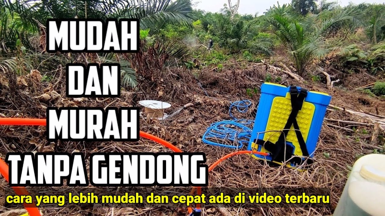 cara merakit sprayer electrik CBA tipe 4 menjadi tanpa gendong