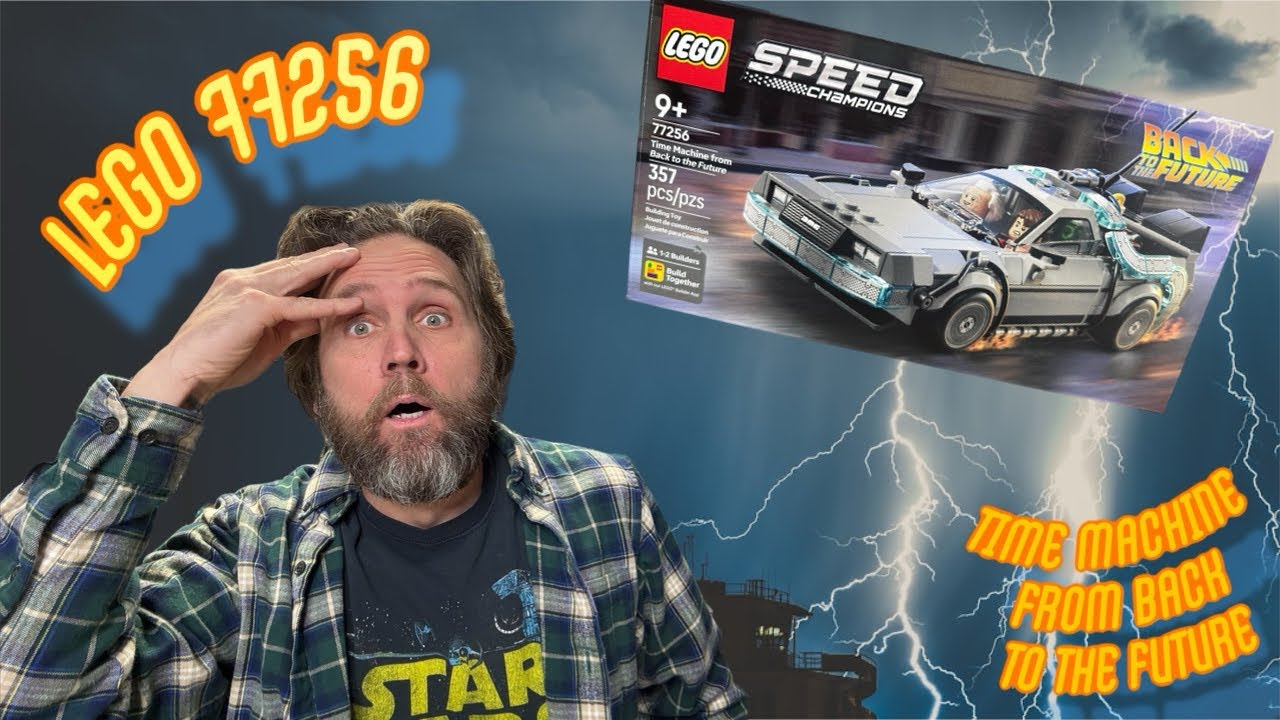 LEGO 77256, Time Machine from Back to the Future!