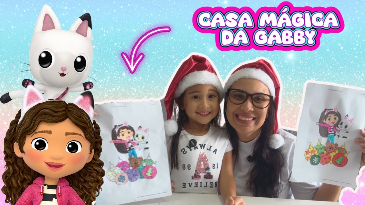 Pintando a Casa Mágica da Gabi ✨ Atividade Infantil com Glitter | Soso Kids