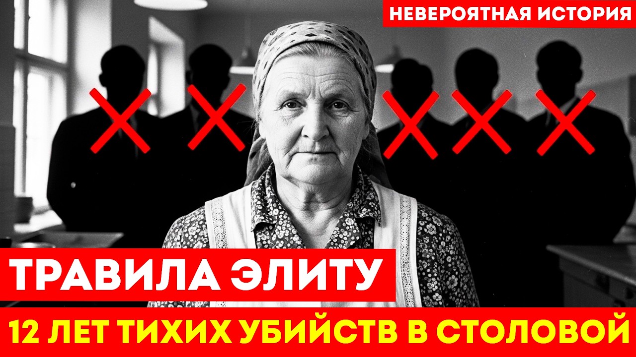ПОВАРИХА добавляла ЯД в борщ для Политбюро. 40 убийств за 17 лет. КГБ заставил её выбирать