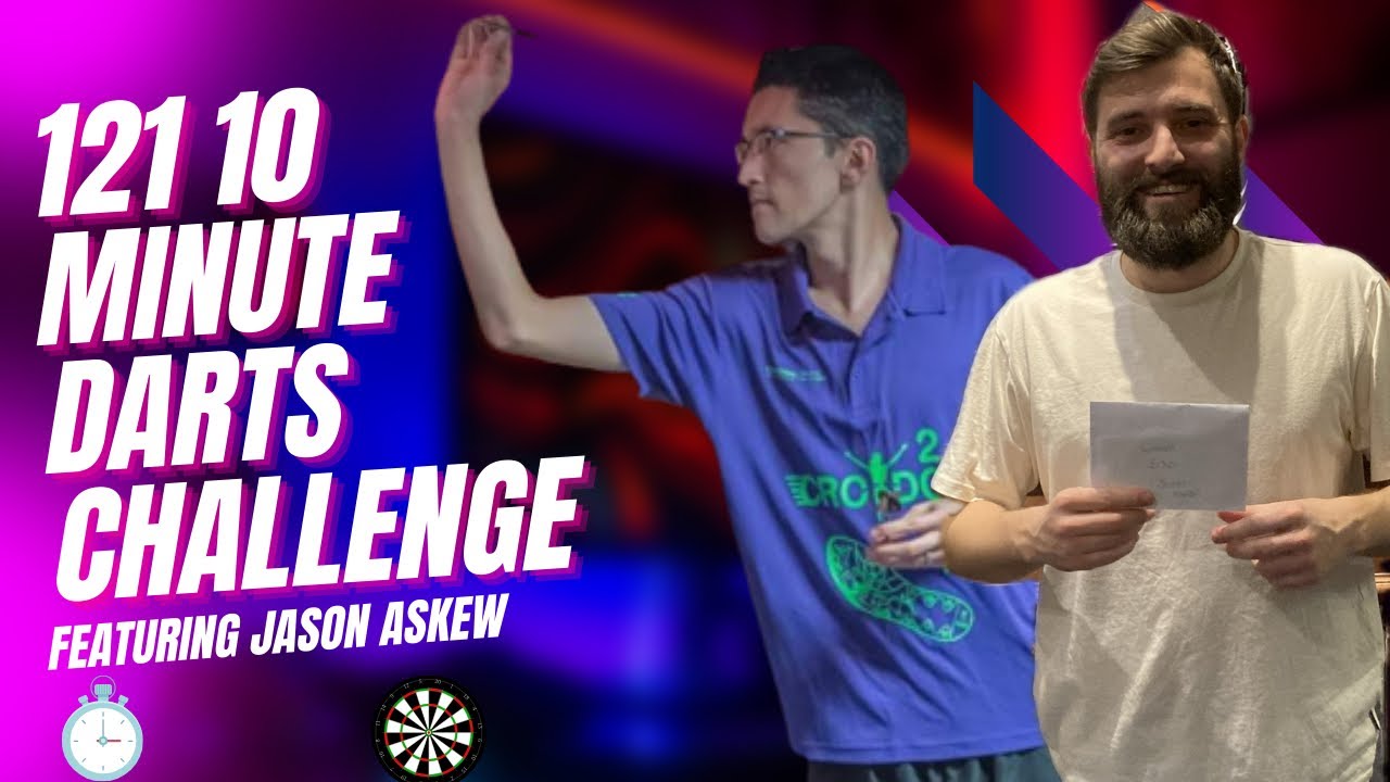 The 121 10 minutes darts challenge: Jason Askew