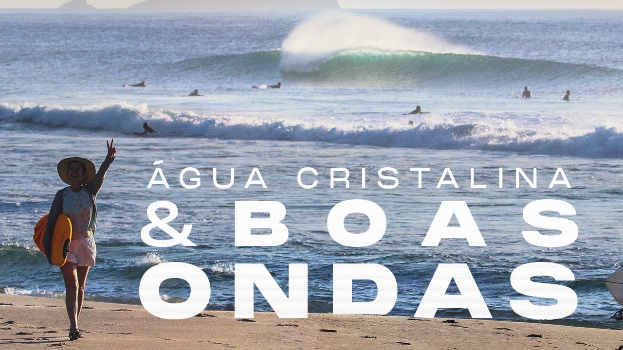 Swell de Ver&atilde;o - &Aacute;gua Cristalina e boas ondas em Floripa #surf #floripa #2022 #waves #surfing