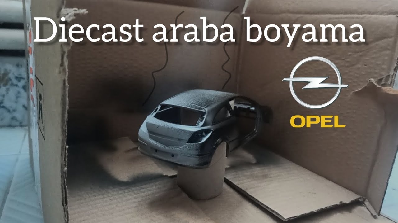 DİECAST araba boyama ( Opel Astra)