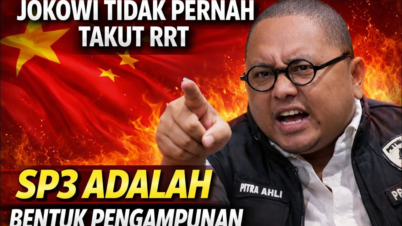 JOKOWI TIDAK PERNAH TAKUT RRT ! PEMBERIAN SP3 ADALAH BELAS KASIHAN DAN PENGAMPUNAN ?