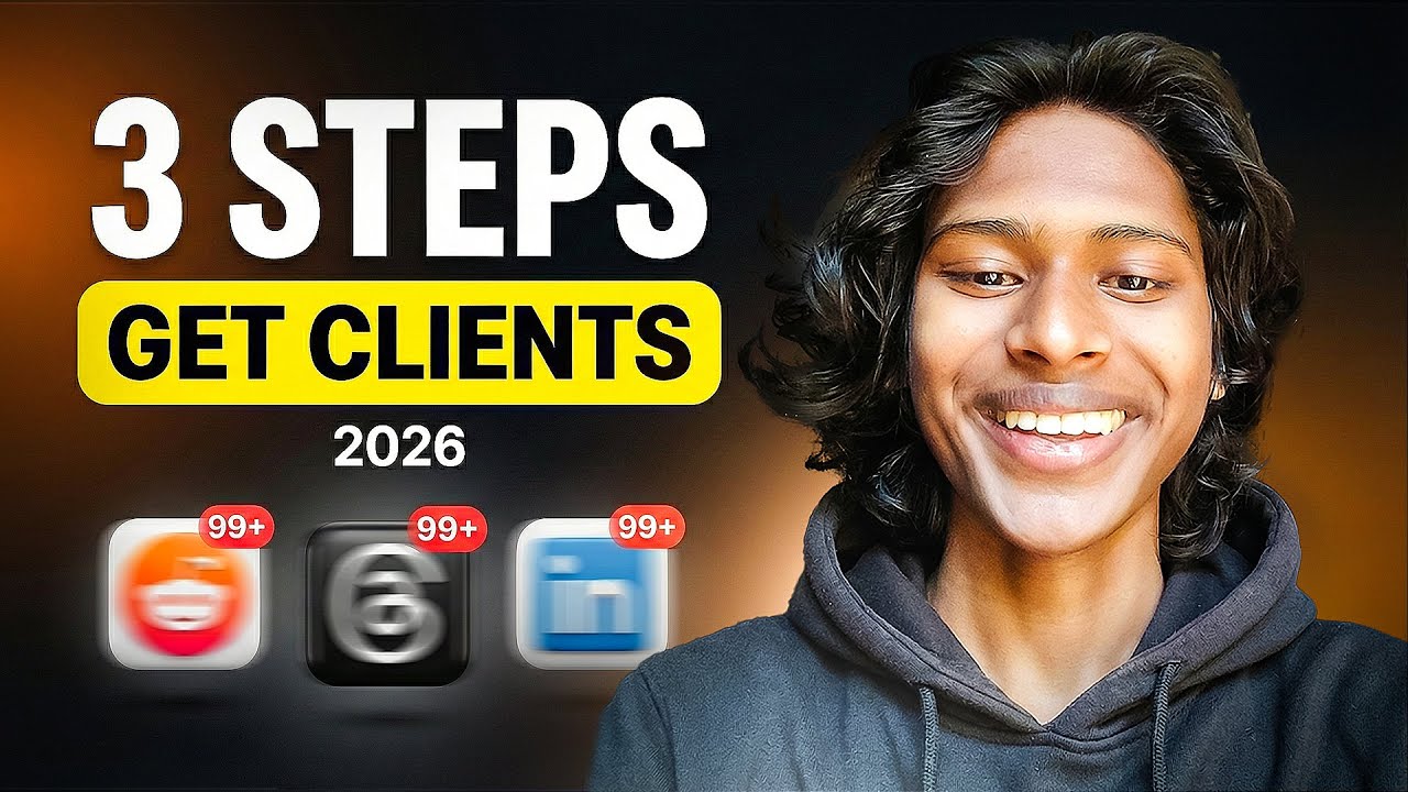 The Secret Method I Use to Find Clients (Thumbnail Design) 