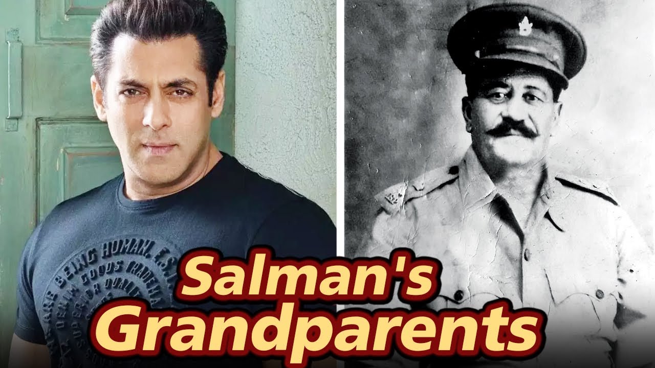 Salman Khan's Grandparents - Abdul Rashid Khan (DIG of Indore)
