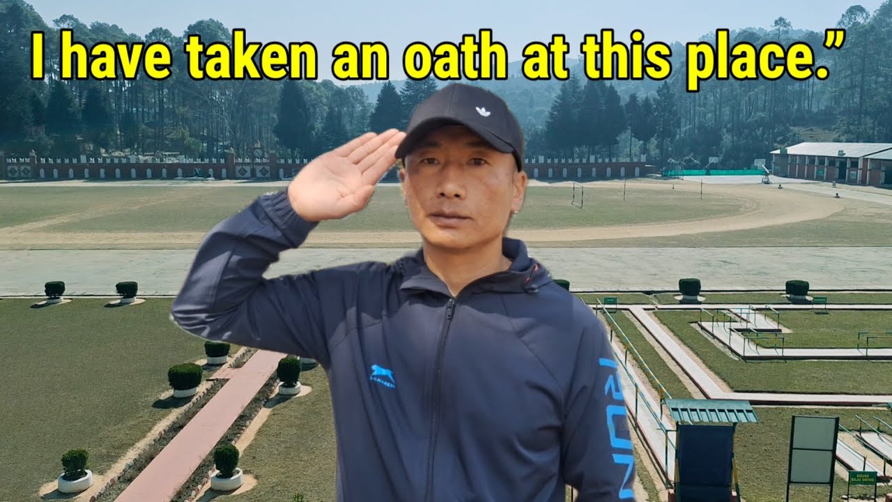 I have taken an oath at this place.”
