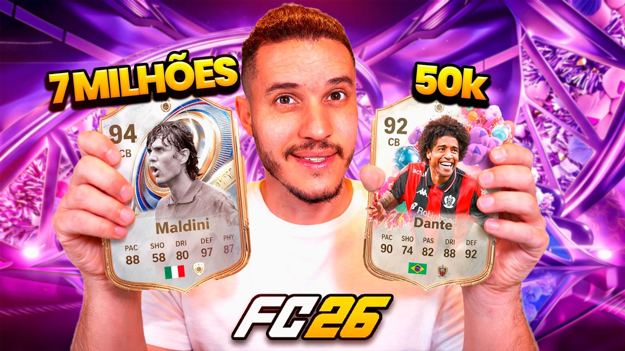 FC 26 l NÃO FAÇA ESCOLHAS ERRADAS! CONSIGA ZAGUEIROS META NA NOVA EVOLUÇÃO!