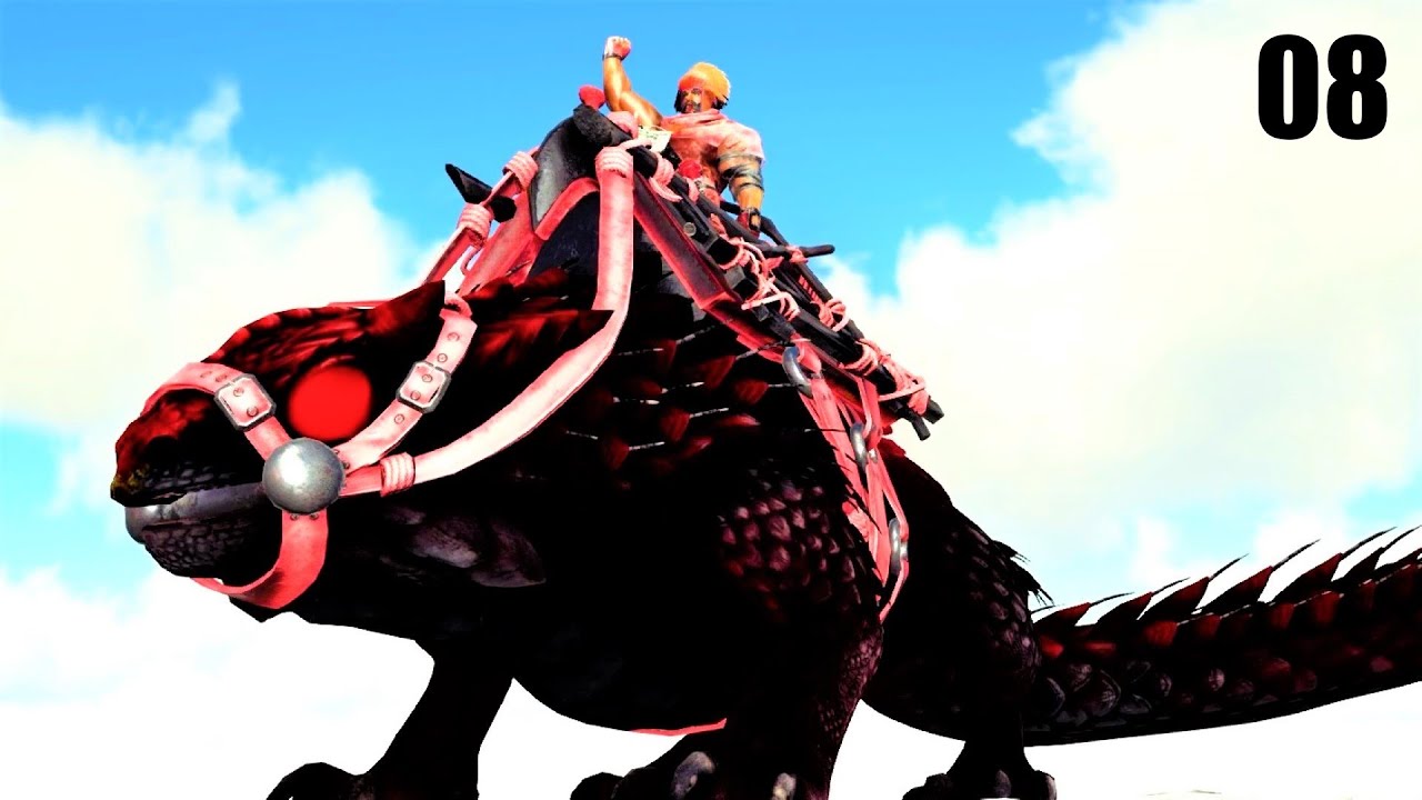MASTER SNEAK TAMING, ALPHA THORNY DRAGON! ARK PROMETHEUS REBORN ARK SURVIVAL EVOLVED MODDED E08