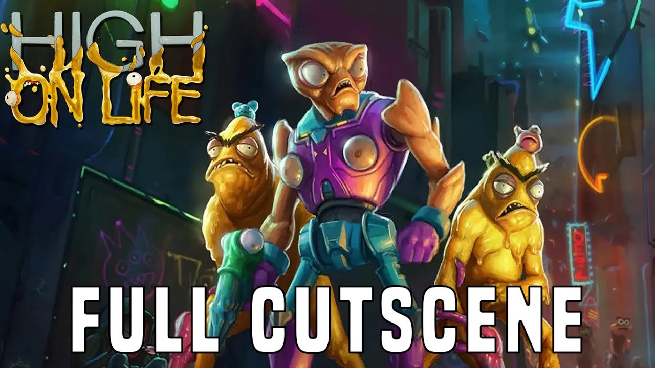 High On Life All Cutscenes and Many Conversations