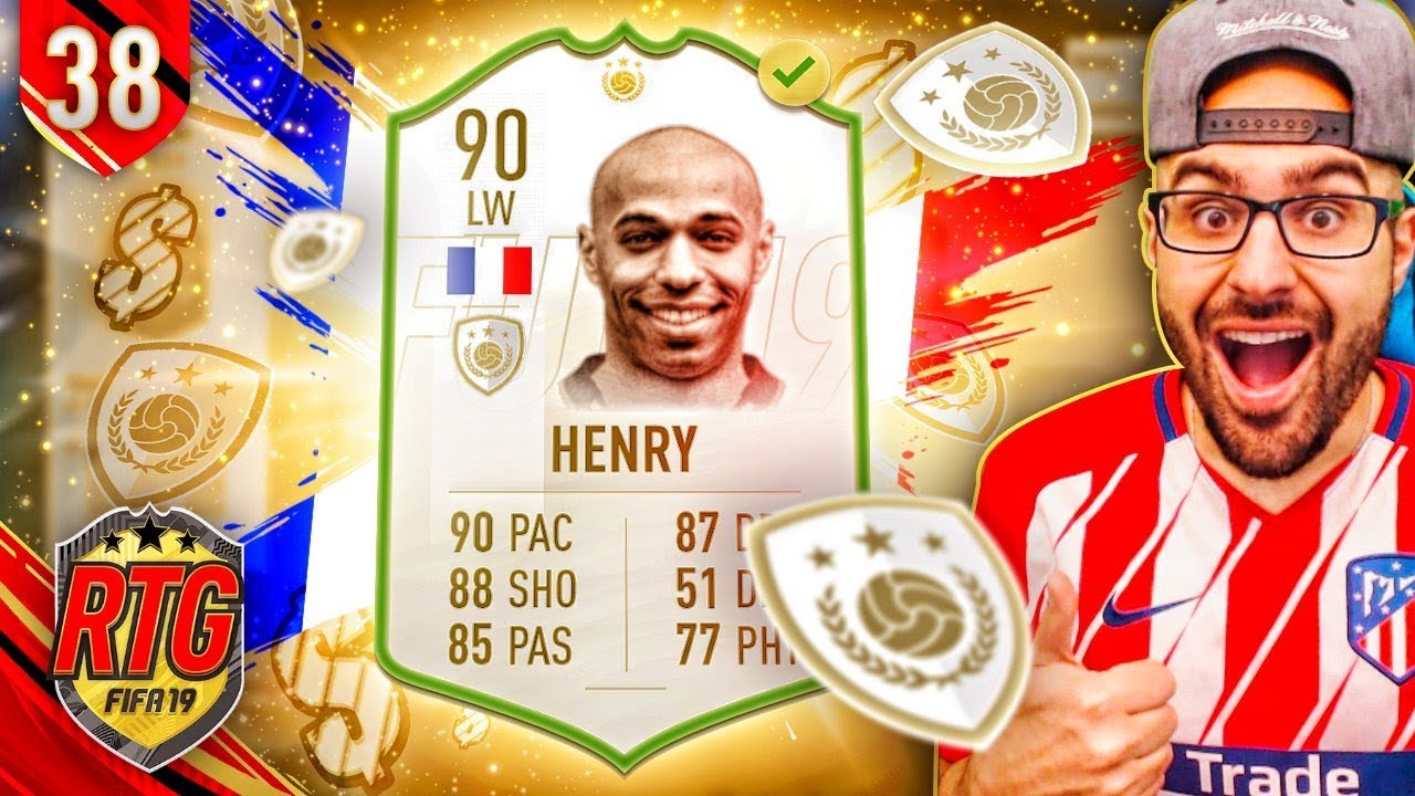 OMG I GOT ICON THIERRY HENRY! FIFA 19 Ultimate Team RTG #38