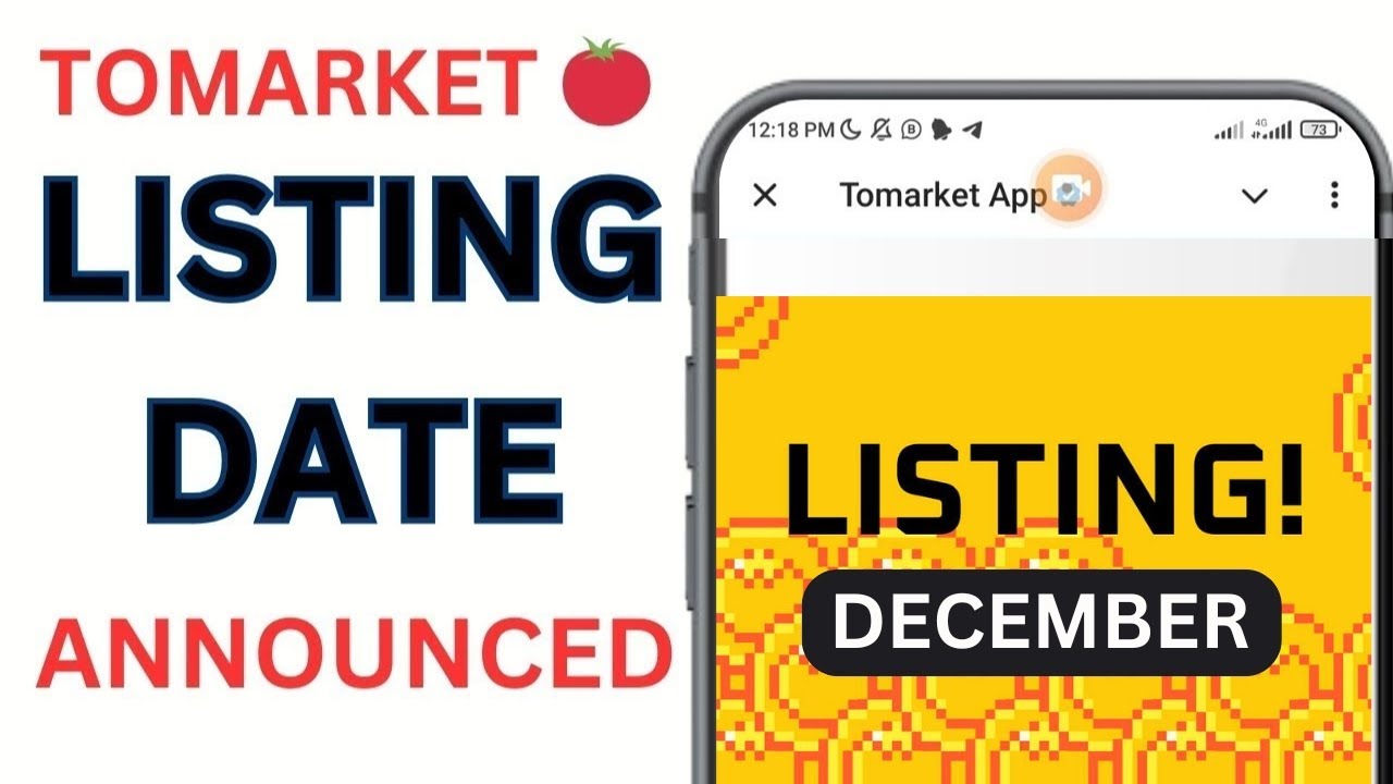 Tomarket airdrop listing date, level upgrade and all update you need to know