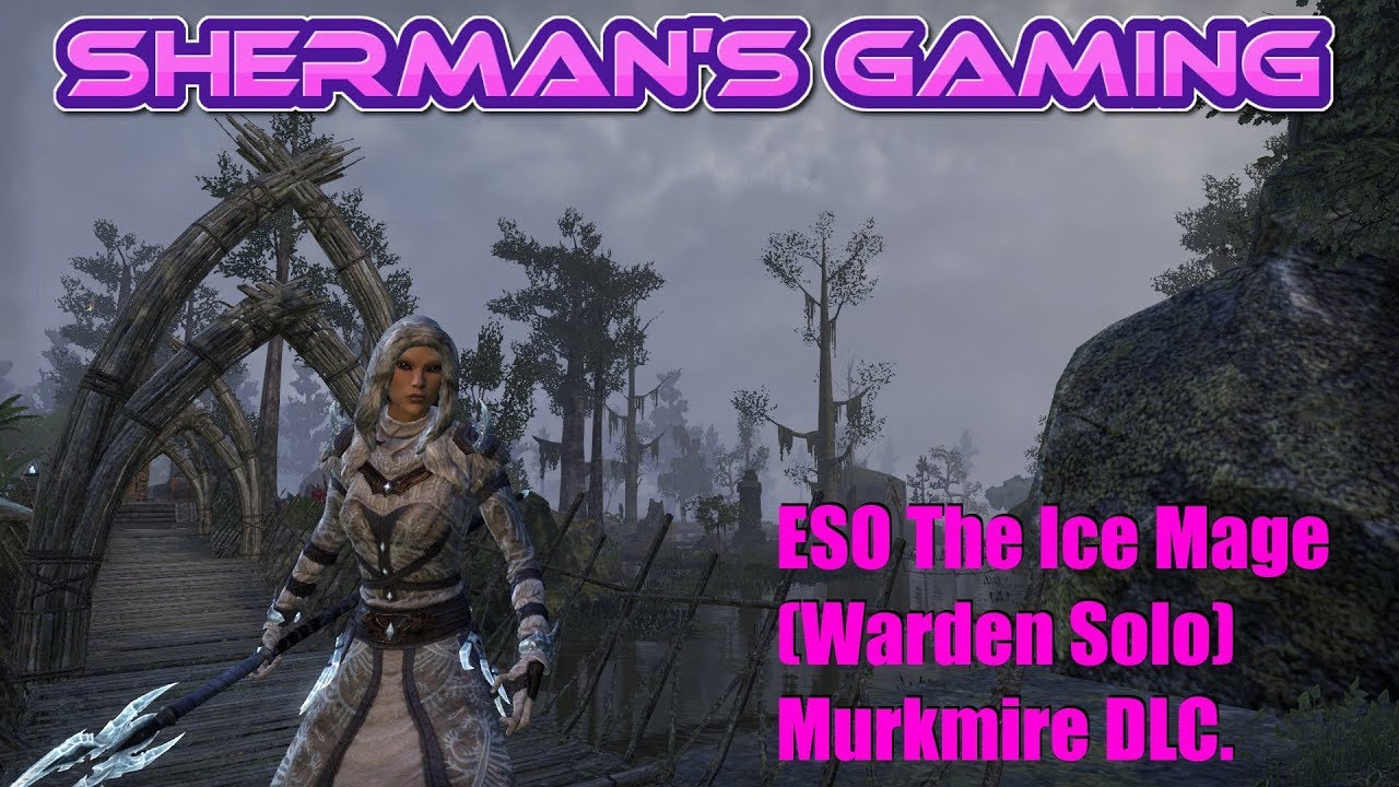 ESO The Ice Mage (Warden Solo) Murkmire DLC.