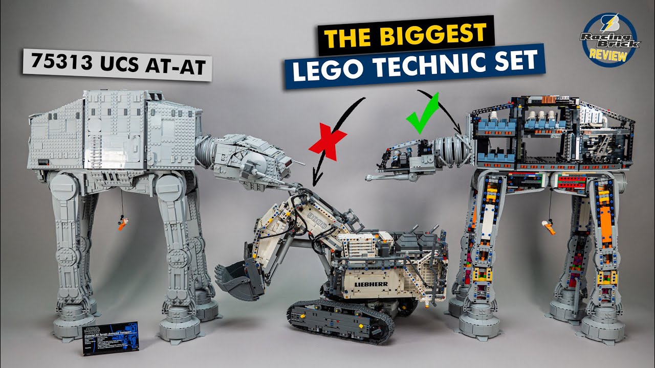 Самый большой замаскированный набор LEGO Technic — посмотрите это перед покупкой 75313 UCS AT-AT