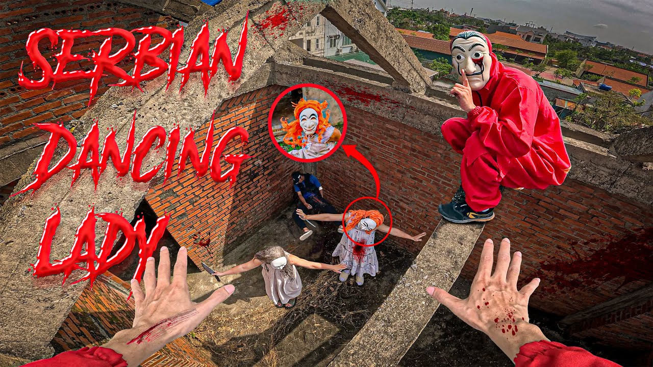 MONEY HEIST vs SERBIAN LADY DANCING ESCAPE IN REAL LIFE 20.0 (HORROR PARKOUR POV)