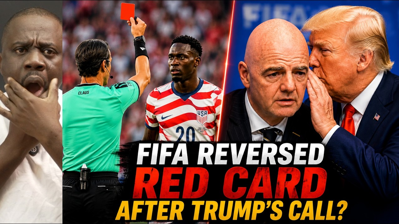 Невероятно: красную карточку Балогуна отменили после звонка Трампа? | FIFA 2026 | Аналитика футбо...