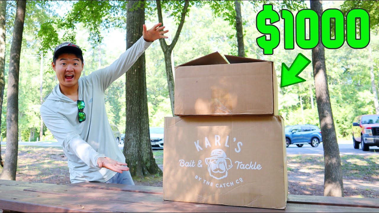 Unboxing $1000 Of Fishing Lures!!