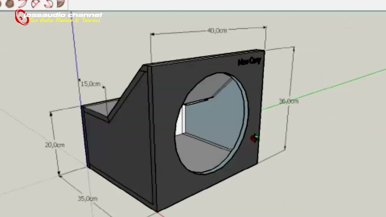 SKEMA BOX SUBWOOFER 12 INCH NEW CARRY