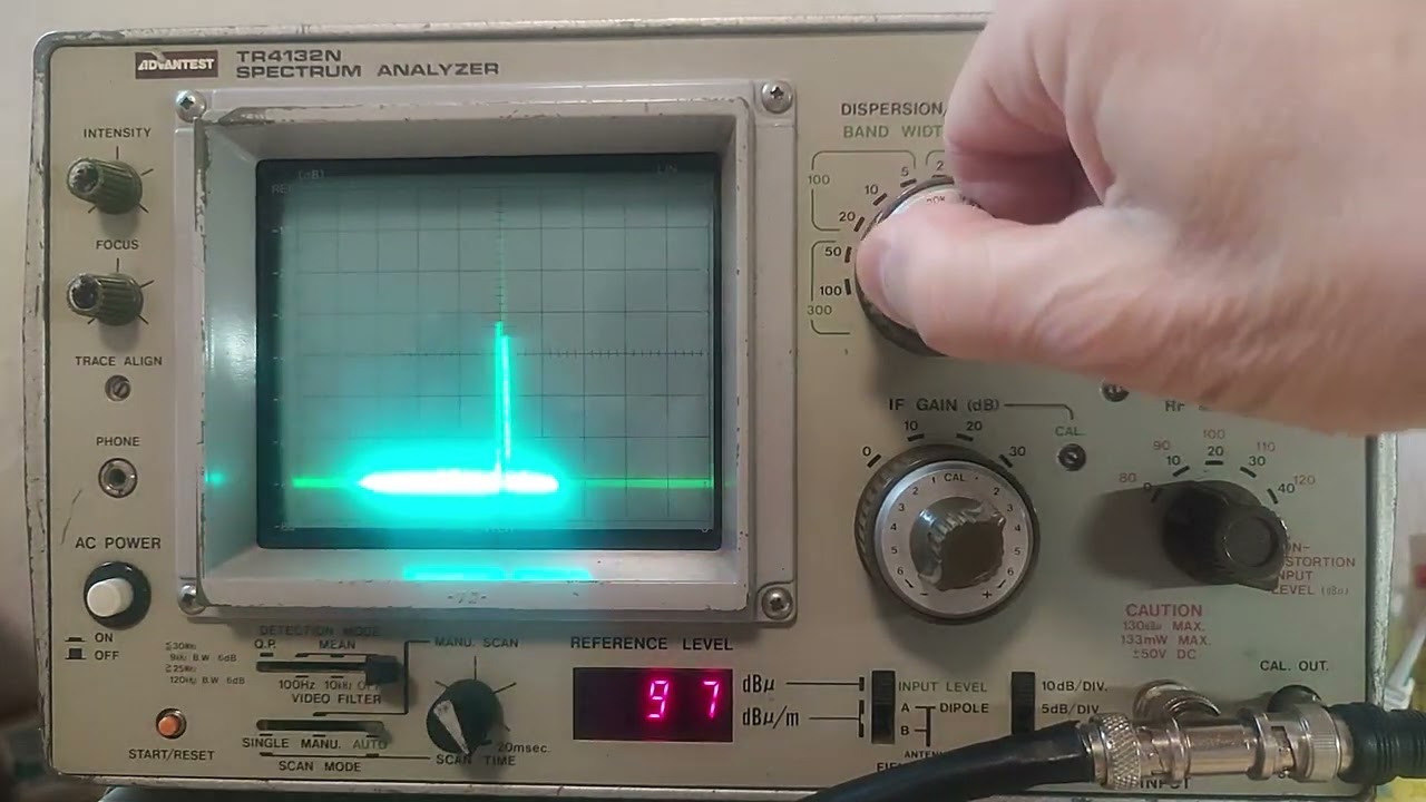 L'oscilloscope et l'analyseur de spectre.... quelles différences ?