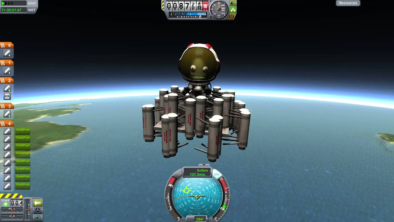 Kerbal Space Program - Why a Sepertron Powered Seat is a Bad Idea!