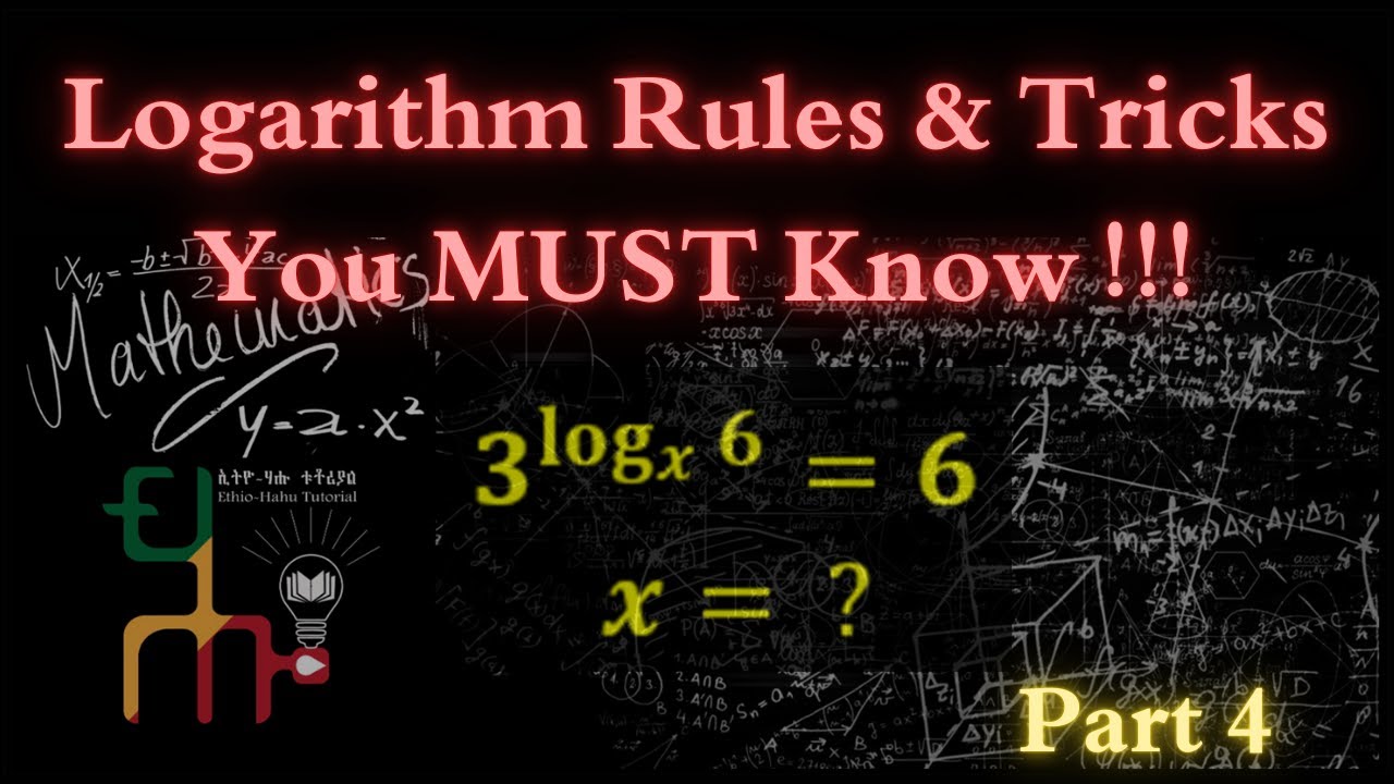 Logarithmic Function |LOG Rules & Tricks You MUST Know.