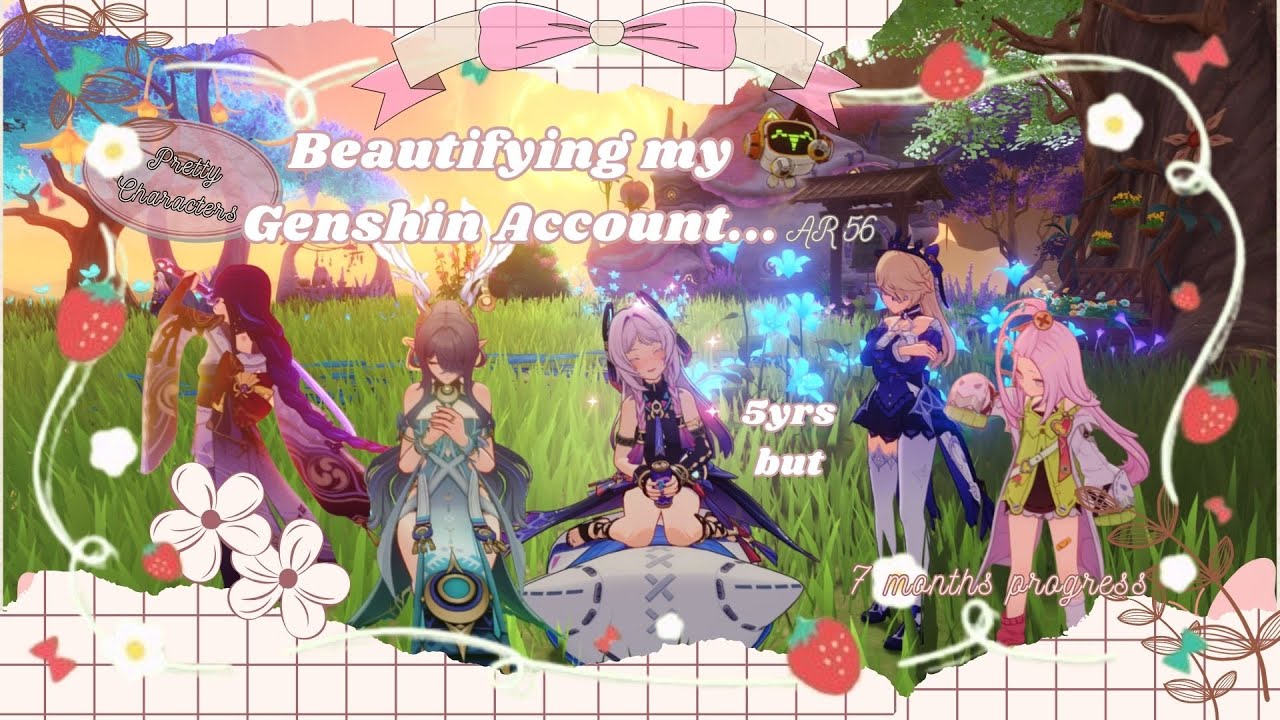 My Genshin Acc Tour ~ Creating My Dream Account/Cozy gameplay and chatting