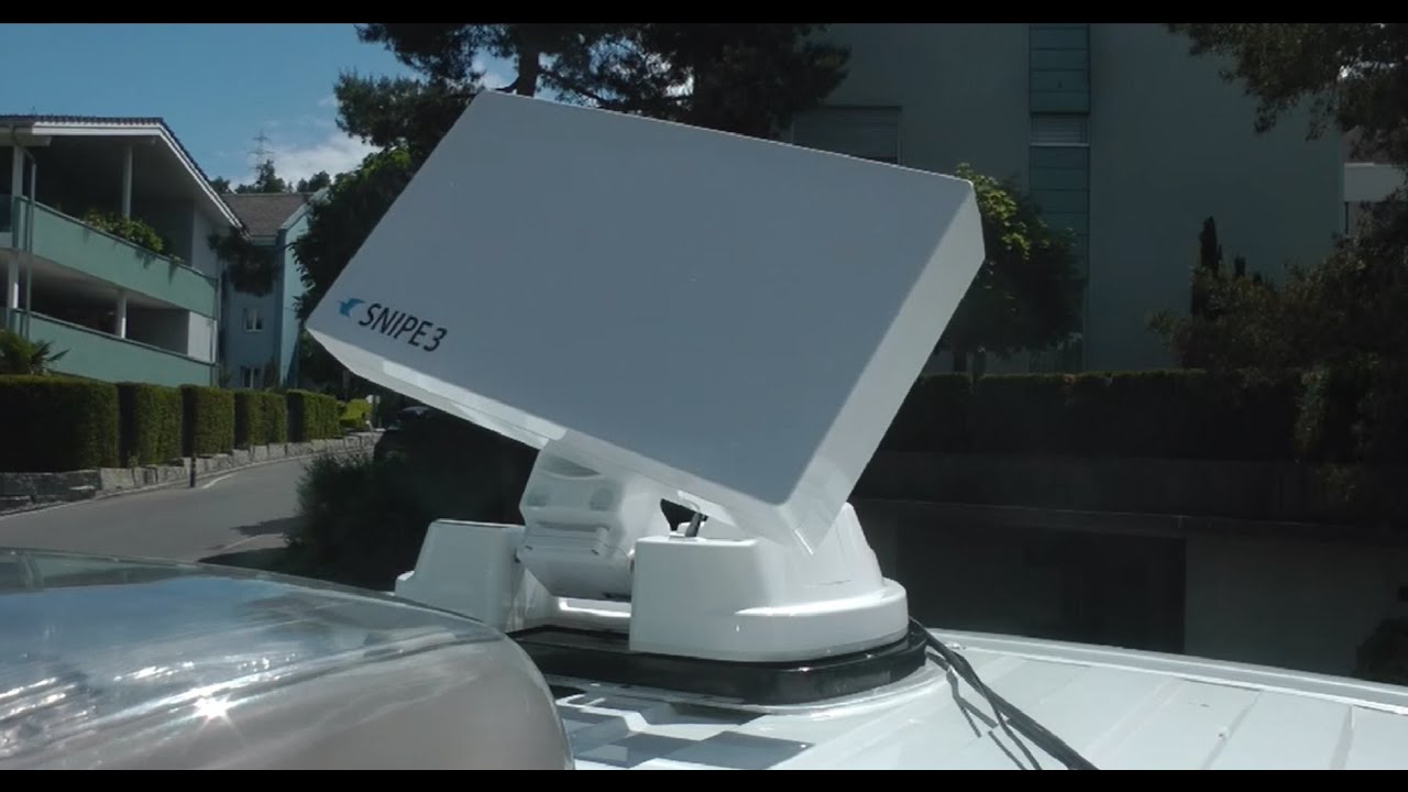 Pimp my Womo, Eigenmontage einer Selfsat Snipe 3 Satellitenanlage auf Wohnmobil Kastenwagen Pössl