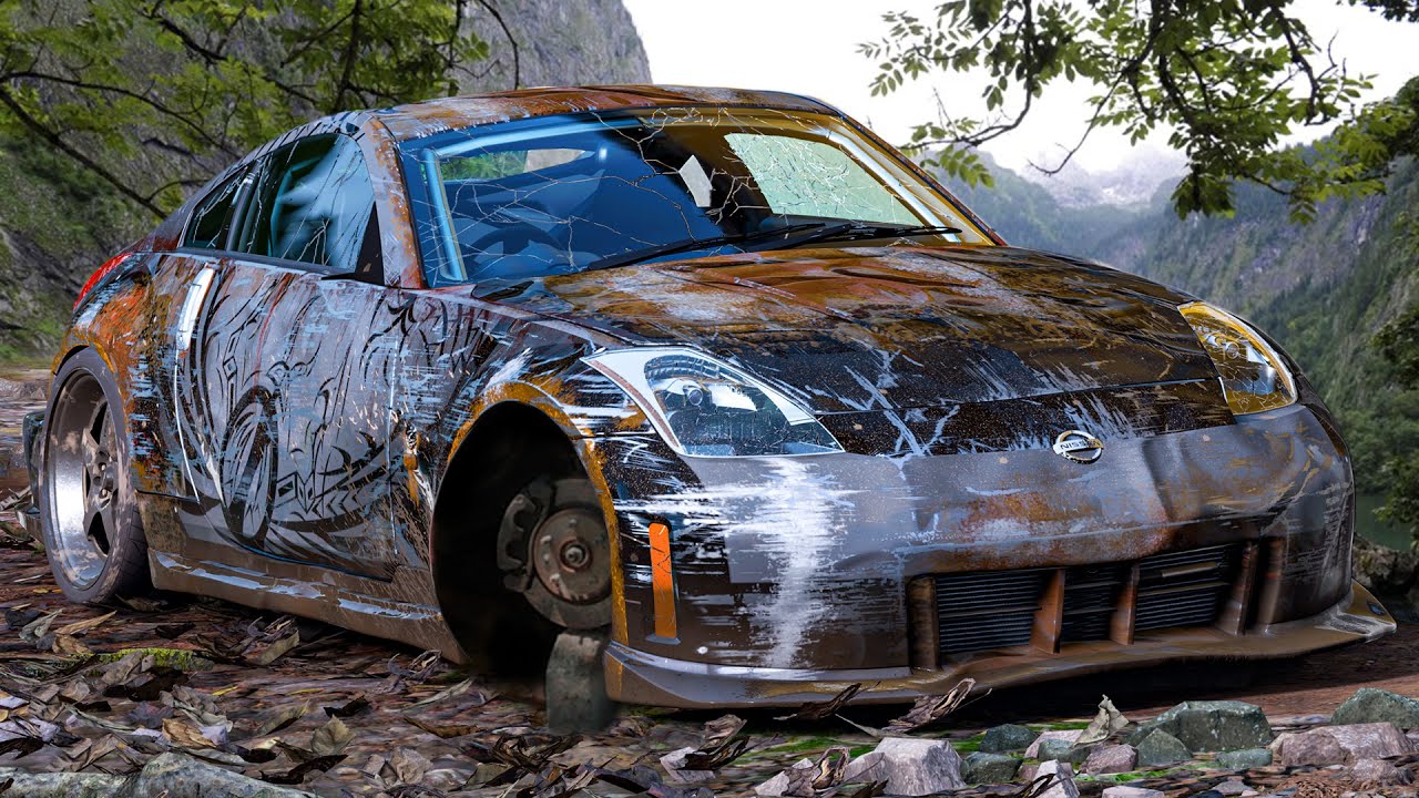 ENCONTREI O 350Z DO DK ABANDONADO NO FORZA HORIZON 5 (Restaurando Clássicos)