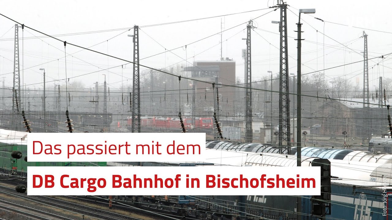 Was am Rangierbahnhof der DB Cargo in Bischofsheim passiert