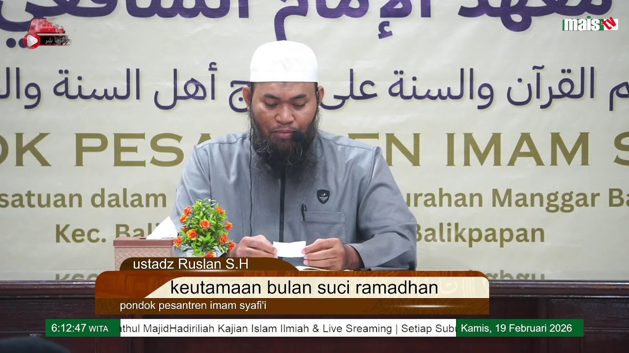 Daurah day 1 ramadhan -ustadz Ruslan-