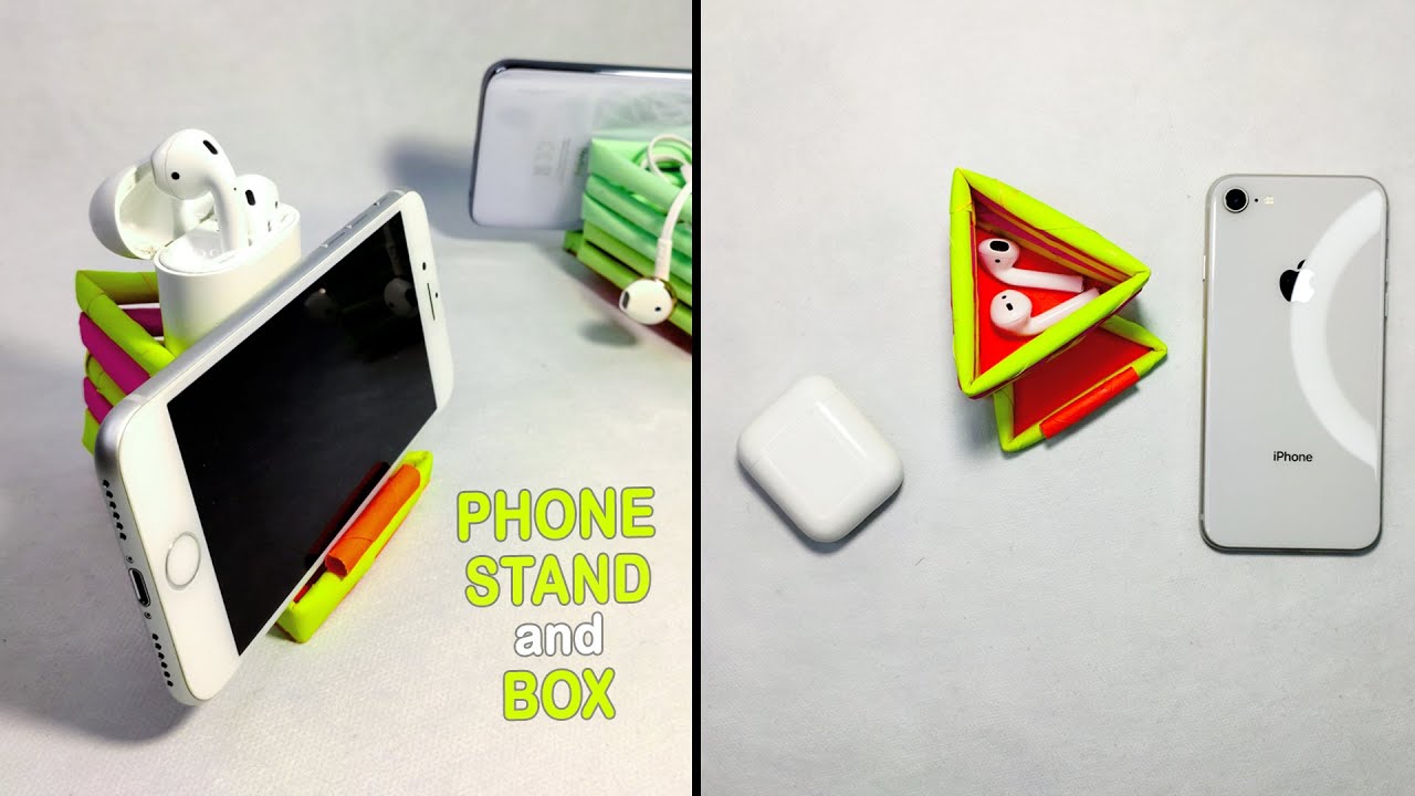 Оригами Подставка для Телефона | Origami Paper Phone Stand