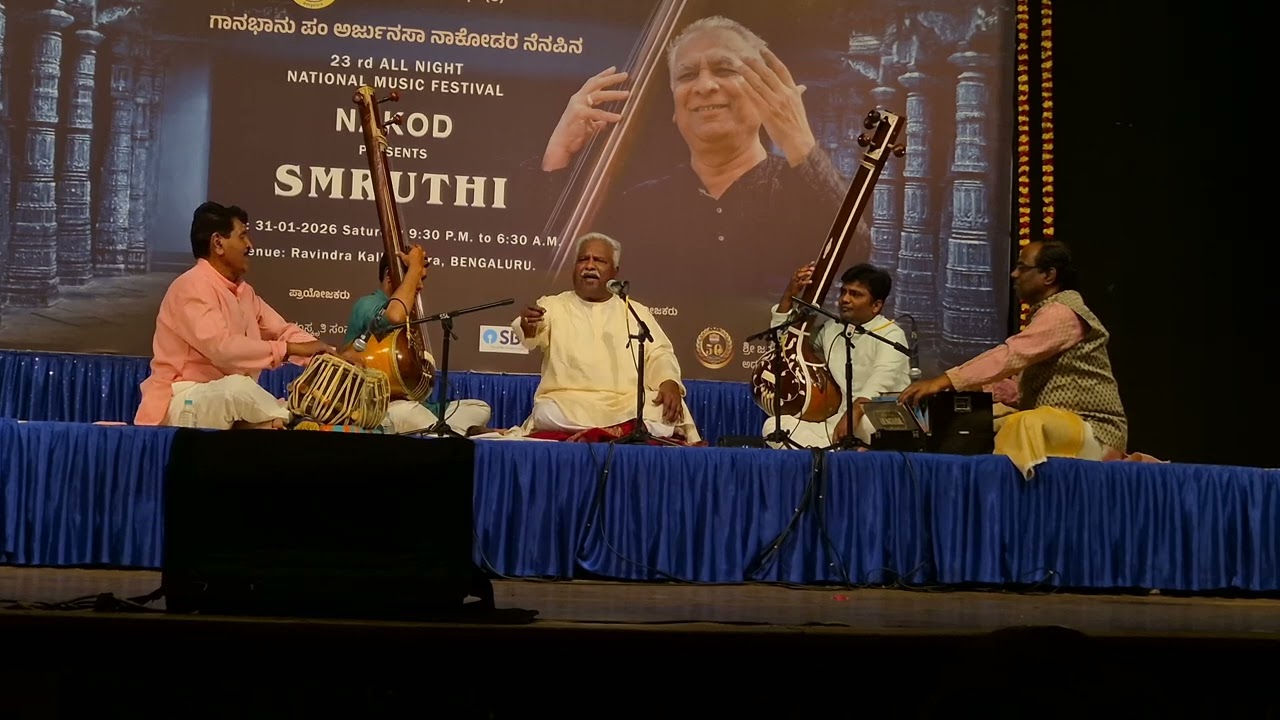 Raag Sohini, Pt. Venkatesh Kumar, Bangalore, 31st January 2026